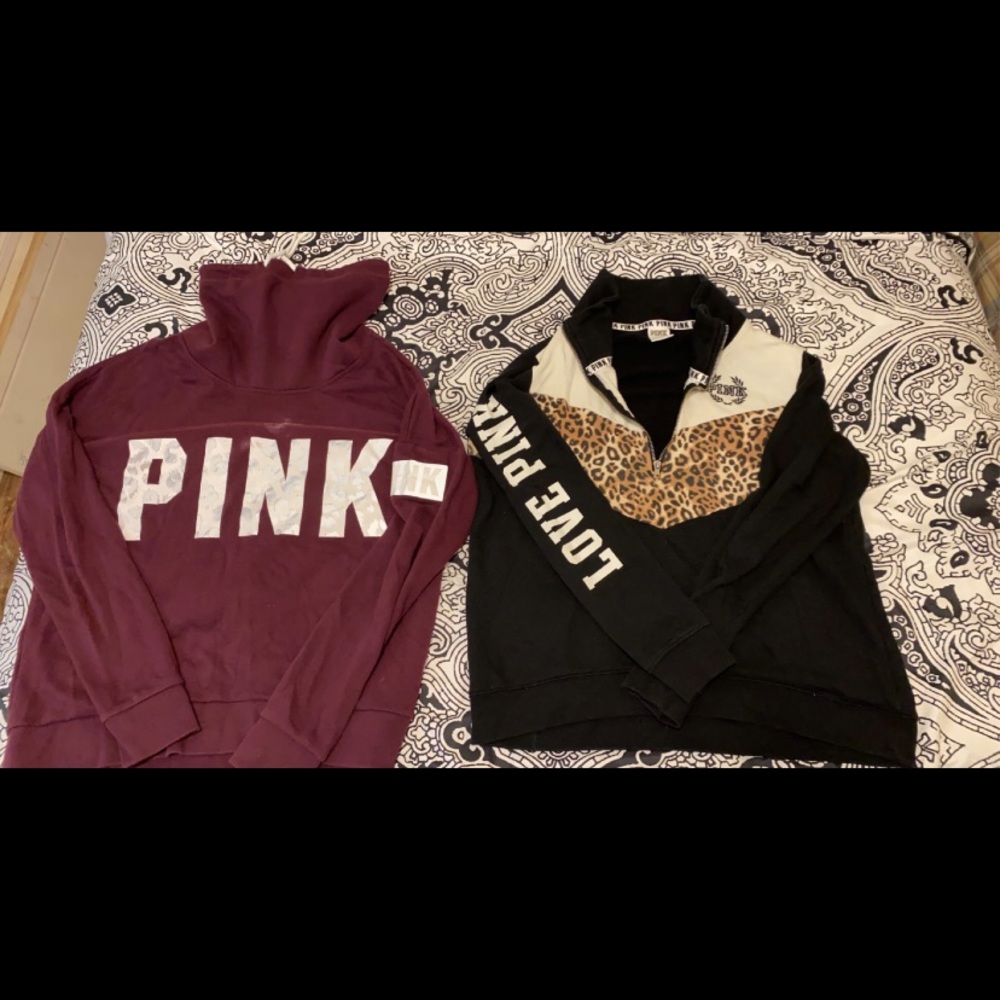 Victoria’s Secret pink sweatshirt lot